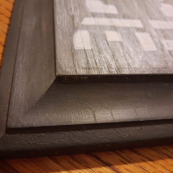 Hand Painted "Teach Peace" Sign - Picture 4 of 6